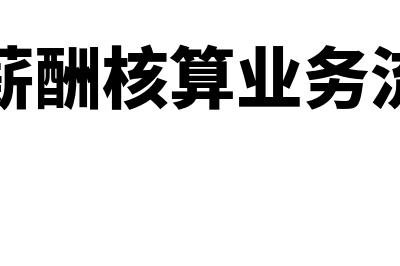 职工薪酬核算内容有哪些(职工薪酬核算业务流程图)