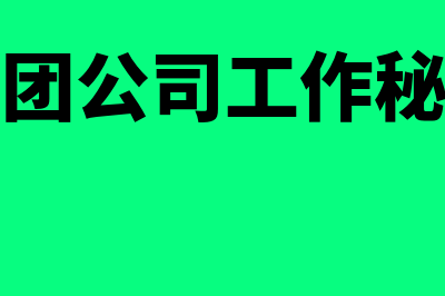 什么是集团公司财务管理制度(什么是集团公司工作秘密保护的领导机构)