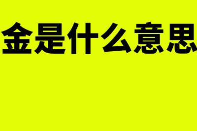 项目资本金是什么意思(项目资本金是什么意思啊怎么算)