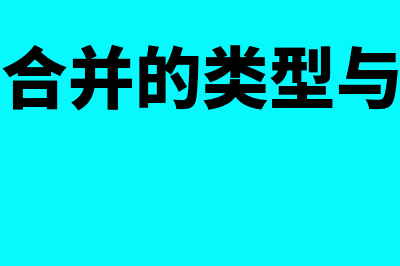 企业合并的类型有什么(企业合并的类型与原因)