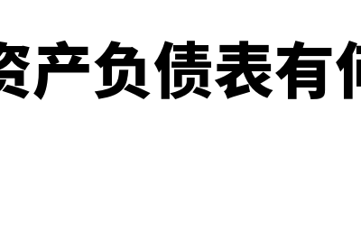 企业资产负债表如何看(企业资产负债表有何作用)