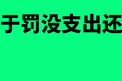 滞纳金属于罚没支出吗(滞纳金属于罚没支出还是非常损失)