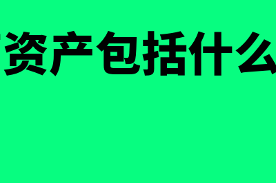 经营资产包括什么科目(经营资产包括什么项目)