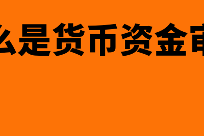 什么是货币资金报表(什么是货币资金审计)