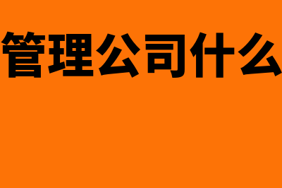 投资管理公司指什么(投资管理公司什么意思)