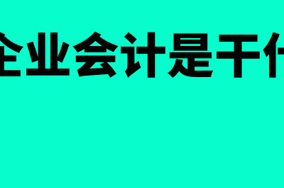 保险企业会计是什么(保险企业会计是干什么的)