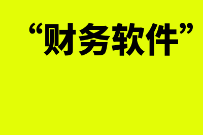 衡阳财务软件什么品牌好的(“财务软件”)