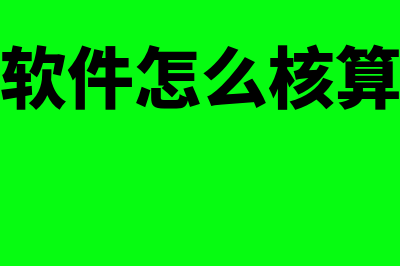 财务软件中换算率什么意思(财务软件怎么核算成本)