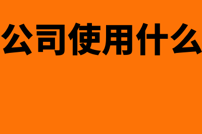 一般公司使用什么财务软件(一般公司使用什么邮箱)