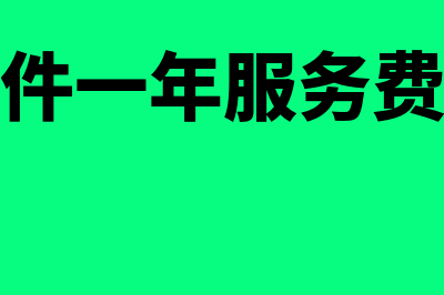 永春财务软件费用是多少(财务软件一年服务费多少钱)