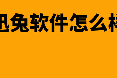 迅兔财务软件多少钱(迅兔软件怎么样)