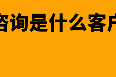 财务咨询是什么意思?(财务咨询是什么客户服务)