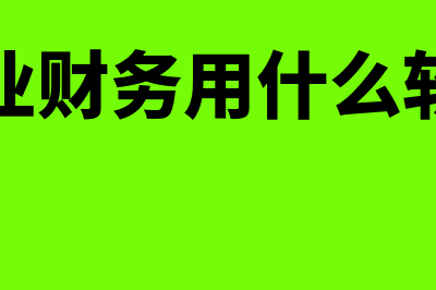 昌吉财务软件哪个好(新疆财务软件)