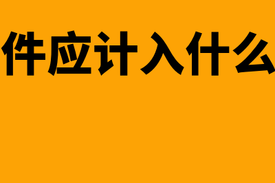 财务软件应计入哪个费用(财务软件应计入什么科目里)