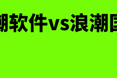 浪潮和T3哪个财务软件好用(浪潮软件vs浪潮国际)