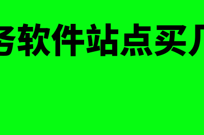 财务软件站点增多增加多少钱(财务软件站点买几个)