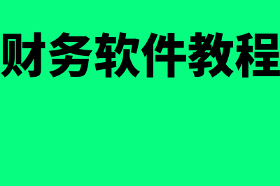 速达财务软件选择哪个会计准则(速达财务软件教程视频)