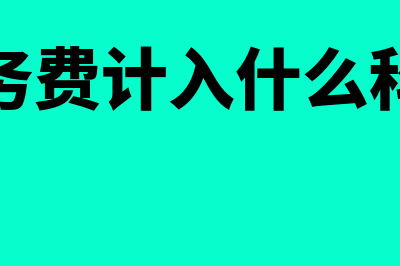 技术服务费计入什么科目?(技术服务费计入什么科目分录)