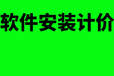 财务软件安装计入哪个费用(财务软件安装计价软件)