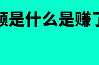 毛利额是什么?(毛利额是什么是赚了多少)