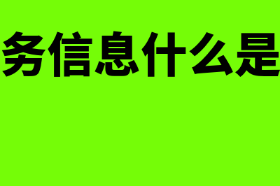 什么是财务信息化建设?(什么是财务信息什么是非财务信息)