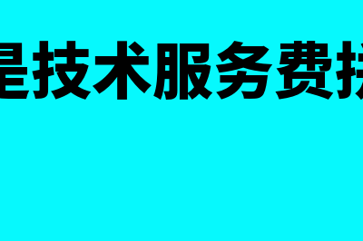 什么是技术服务发票?(什么是技术服务费拼多多)