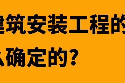 什么是建筑安装工程投资?(什么是建筑安装工程的利润?利润是怎么确定的?)