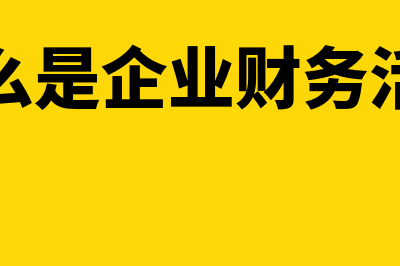 什么是企业财务通则?(什么是企业财务活动)