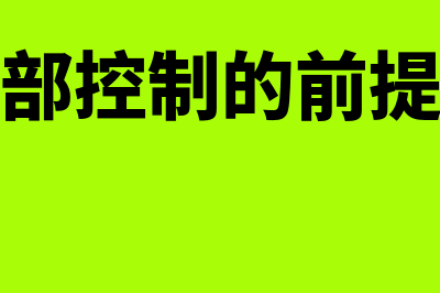 企业内部控制提高案例分析精选(4)?(企业内部控制的前提是什么)