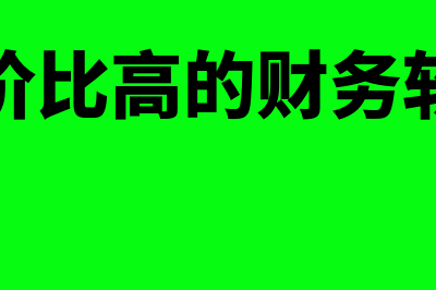 个性财务软件哪个好(性价比高的财务软件)