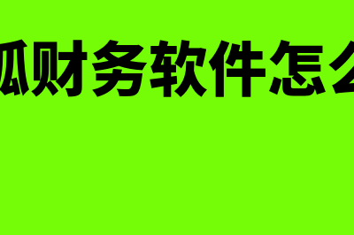 灵狐财务软件怎么样设置双币记账(灵狐财务软件怎么样)