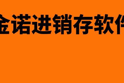 金诺财务软件怎么样(金诺进销存软件)