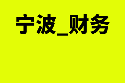 宁波财务软件开发怎么样(宁波 财务)