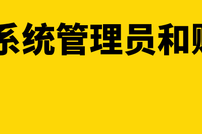 用友u8系统管理打不开(用友u8系统管理员和账套主管的区别)