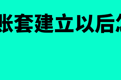 用友u8系统账套名称怎么修改(用友u8账套建立以后怎么使用)