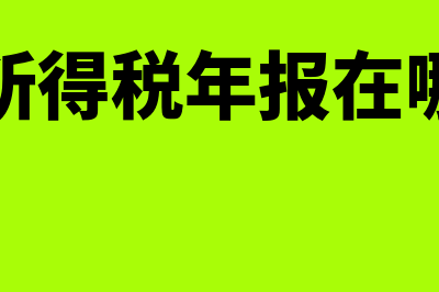 企业所得税年报报错了是否要到税务局去改(企业所得税年报在哪查询)