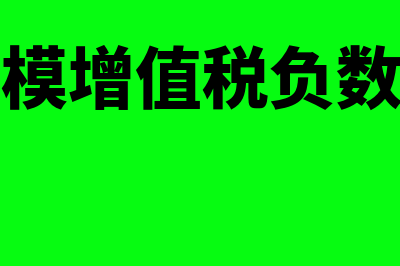 小规模增值税负数可以申报吗(小规模增值税负数原因)