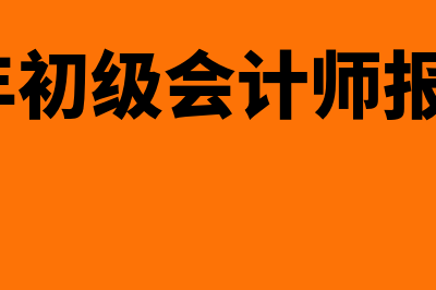 2020年初级会计职称《初级会计实务》考试大纲(2020年初级会计师报名时间)