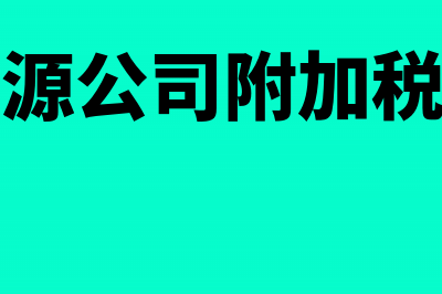 人力资源公司附加税怎么缴纳(人力资源公司附加税怎么算)