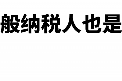 所得税一般纳税人有优惠吗(所得税一般纳税人也是季度申报吗)