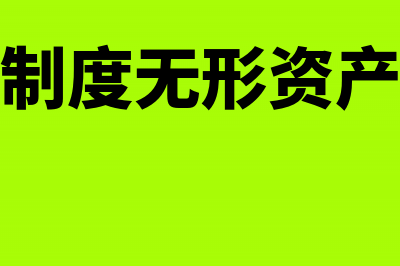 政府会计制度无形资产摊销年限(政府会计制度无形资产账务处理)