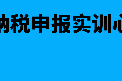 增值税纳税申报表怎么填(增值税纳税申报实训心得体会)