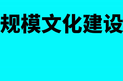 小规模文化建设事业费计税依据(小规模文化建设税)