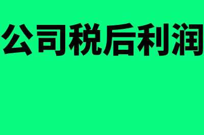 股份有限公司税收返还会计处理(股份有限公司税后利润分配顺序)