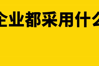 一般企业都采用哪种成本核算方法(一般企业都采用什么战略)