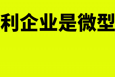 小型微利企业是否无需备案即可享受税收优惠?(小型微利企业是微型企业吗)