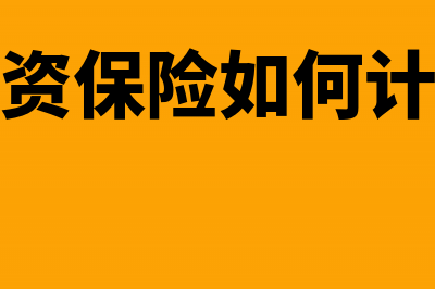 职工工资保险费等如何进行账务处理(员工工资保险如何计提发放)