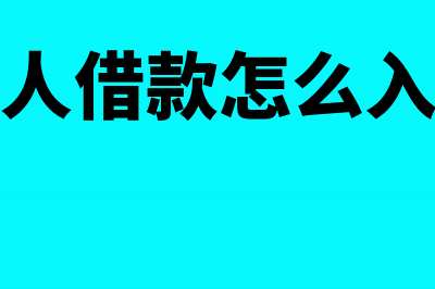 私人借款支付的利息能否税前扣除(私人借款怎么入账)