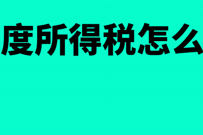 第二季度所得税没有计提怎么办？(第二季度所得税怎么算举例)