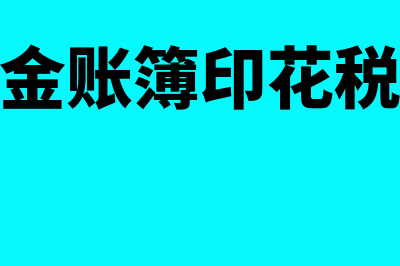 补交资金账簿印花税怎么做凭证?(补交资金账簿印花税滞纳金)